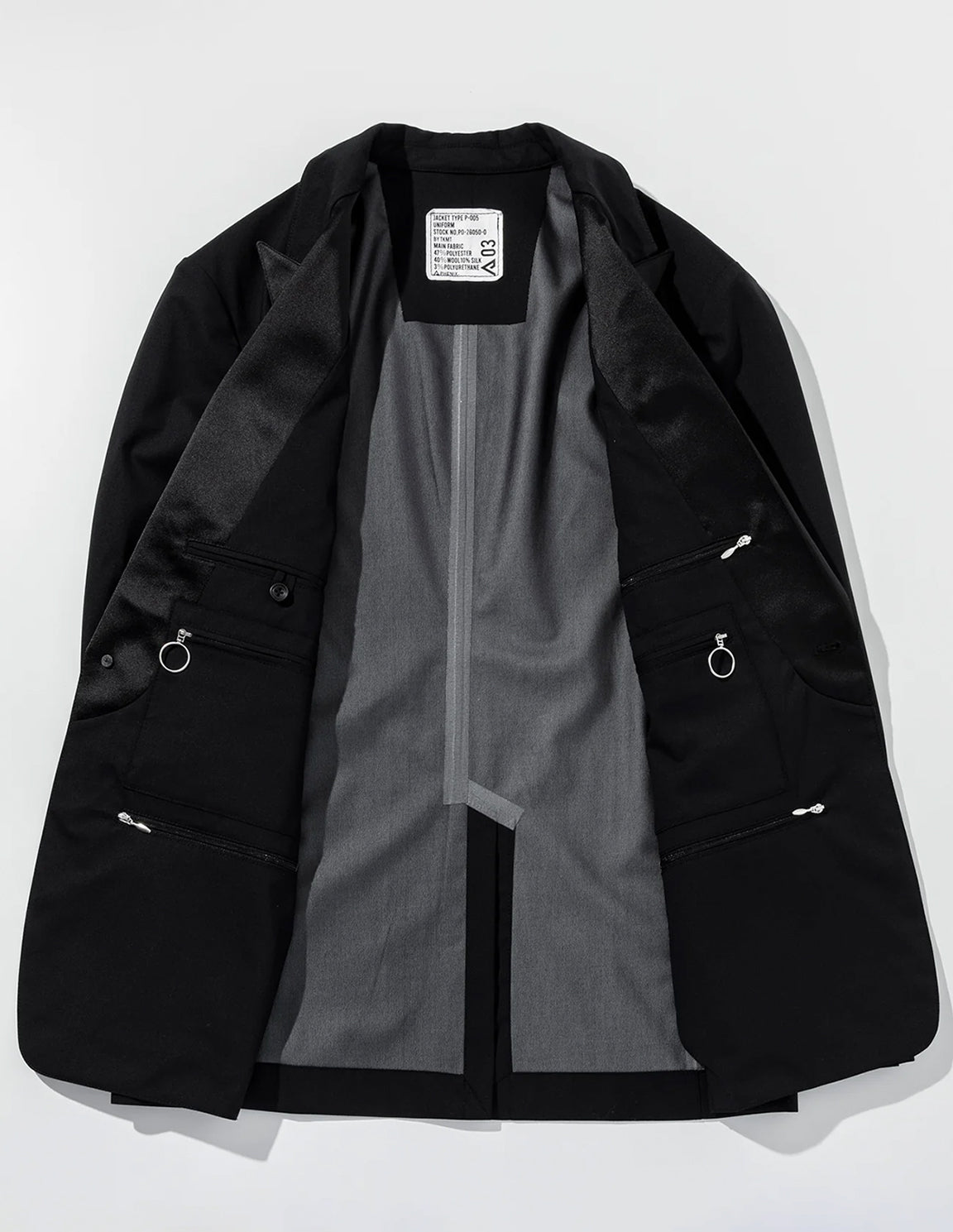 TKMT - JACKET, TYPE P-005 / 3LAYER TUXEDO JACKET