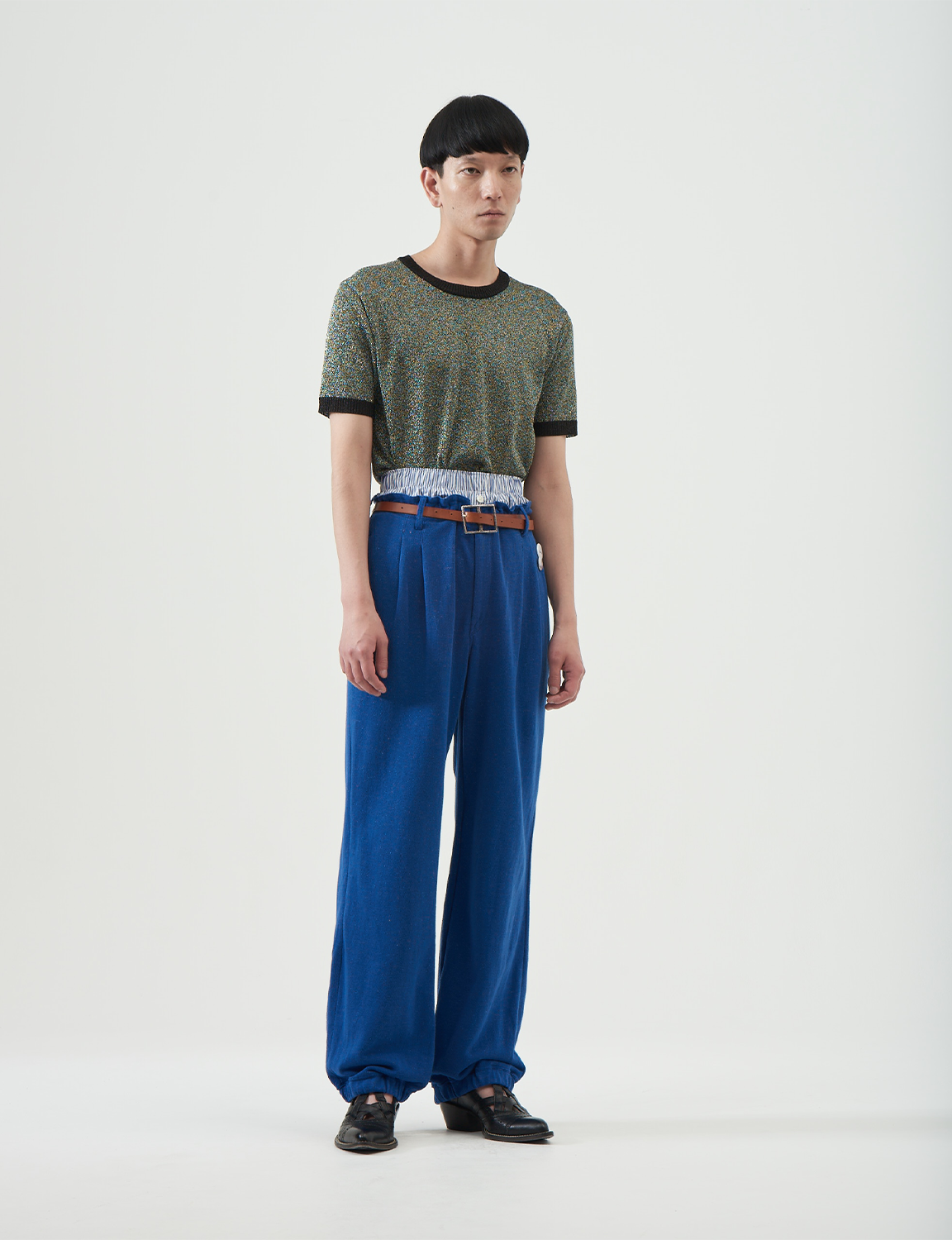 BED j.w. FORD - Double-Waist Sweat Pants – Blue – The ...