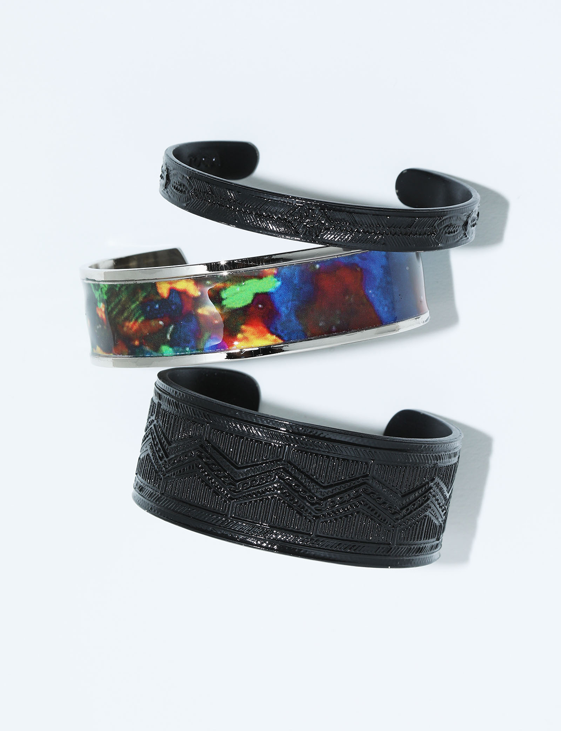 TOGA ARCHIVES - METAL BANGLE SET MARBLE – THE CONTEMPORARY FIX KYOTO