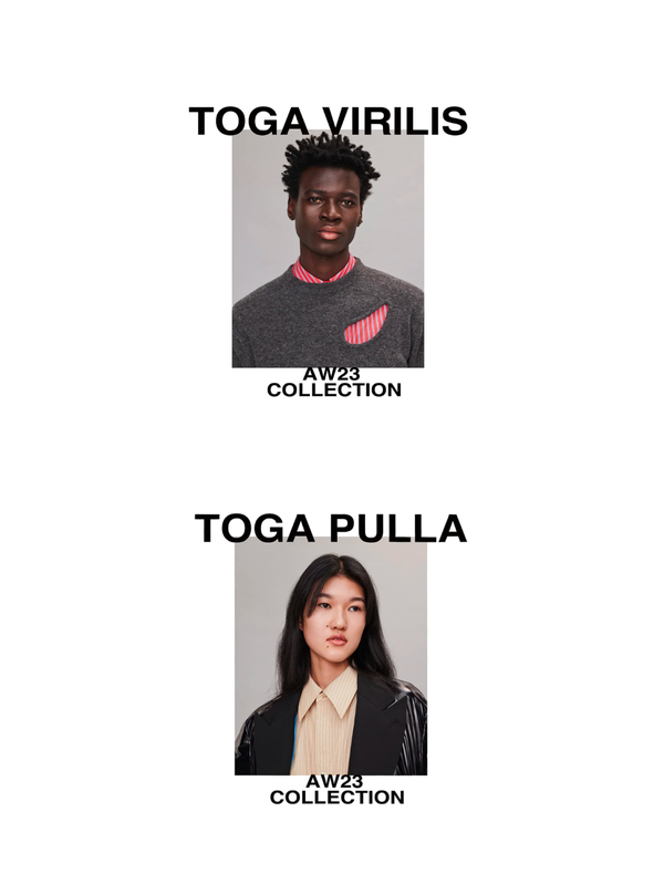 TOGA PULLA / VIRILIS AUTUMN WINTER 2023 COLLECTION