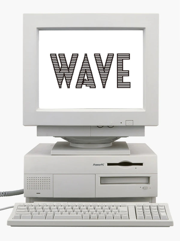 【新作入荷】WAVE 8 BIT LOGO T-SHIRT FRI.15.JUL