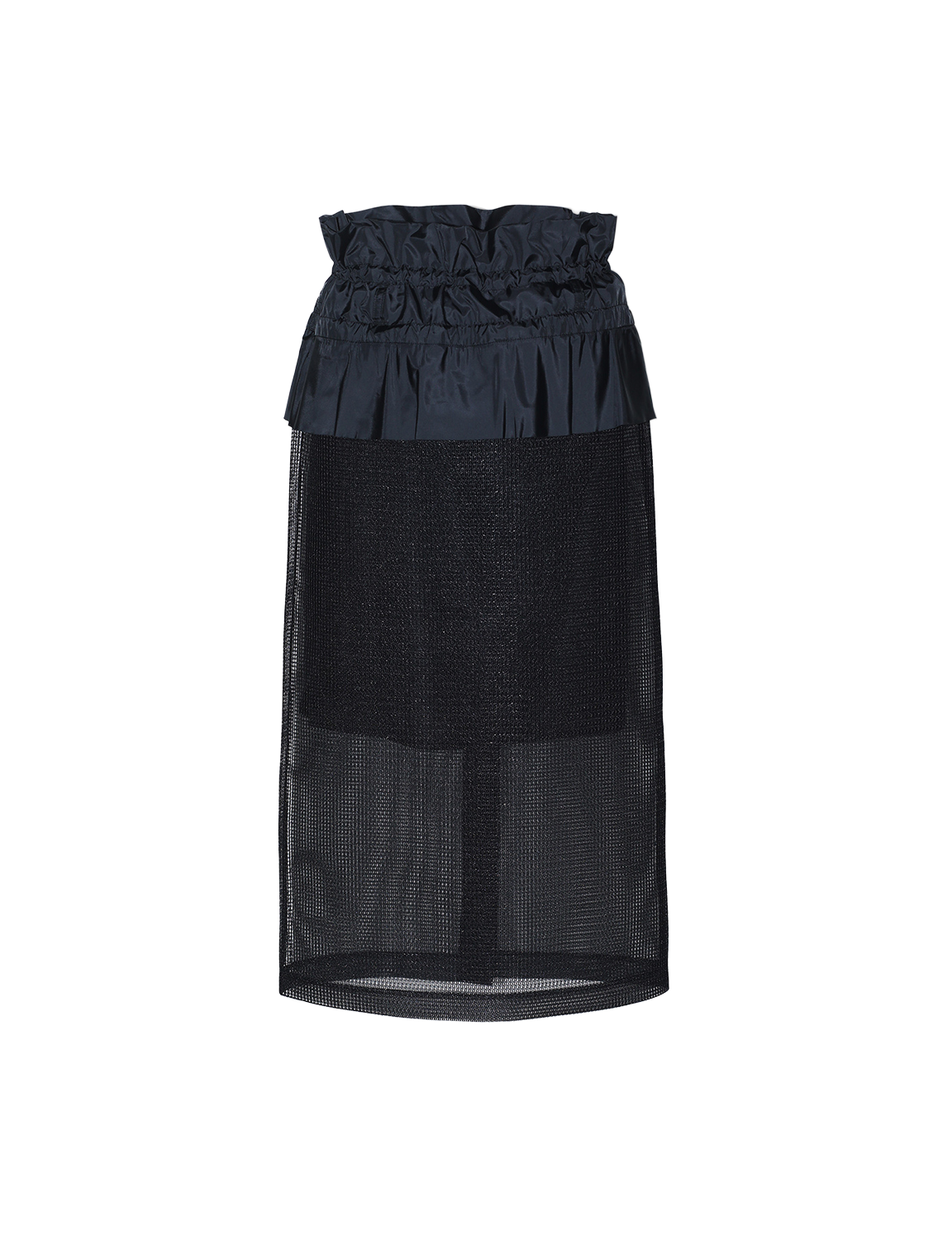 SHEER MESH SKIRT