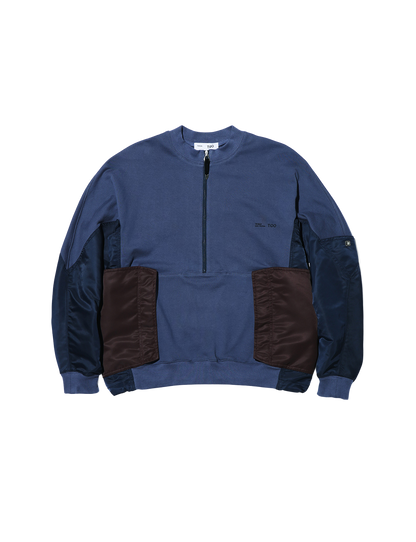 COTTON NYLON SWEATSHIRT