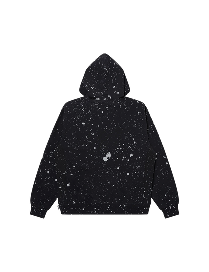 SPLATTERED REFLECTOR HWC LABEL HOODIE