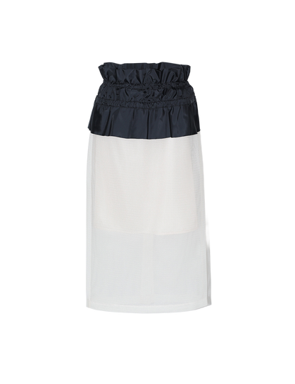 SHEER MESH SKIRT