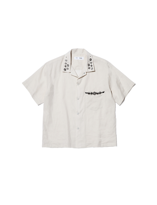PLAIN WEAVE METAL S/S SHIRT