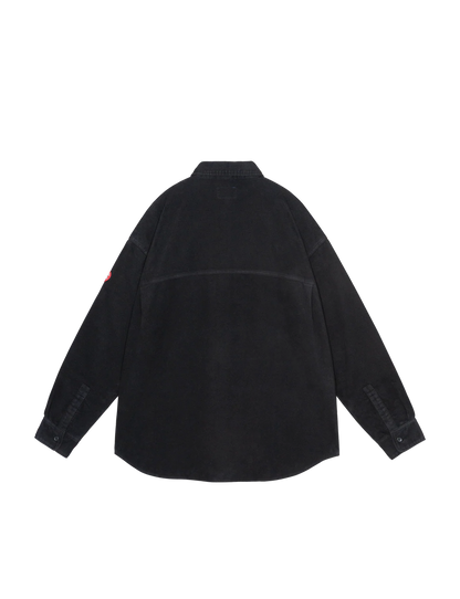 BRUSHED COTTON DESIGN BIG SHIRT