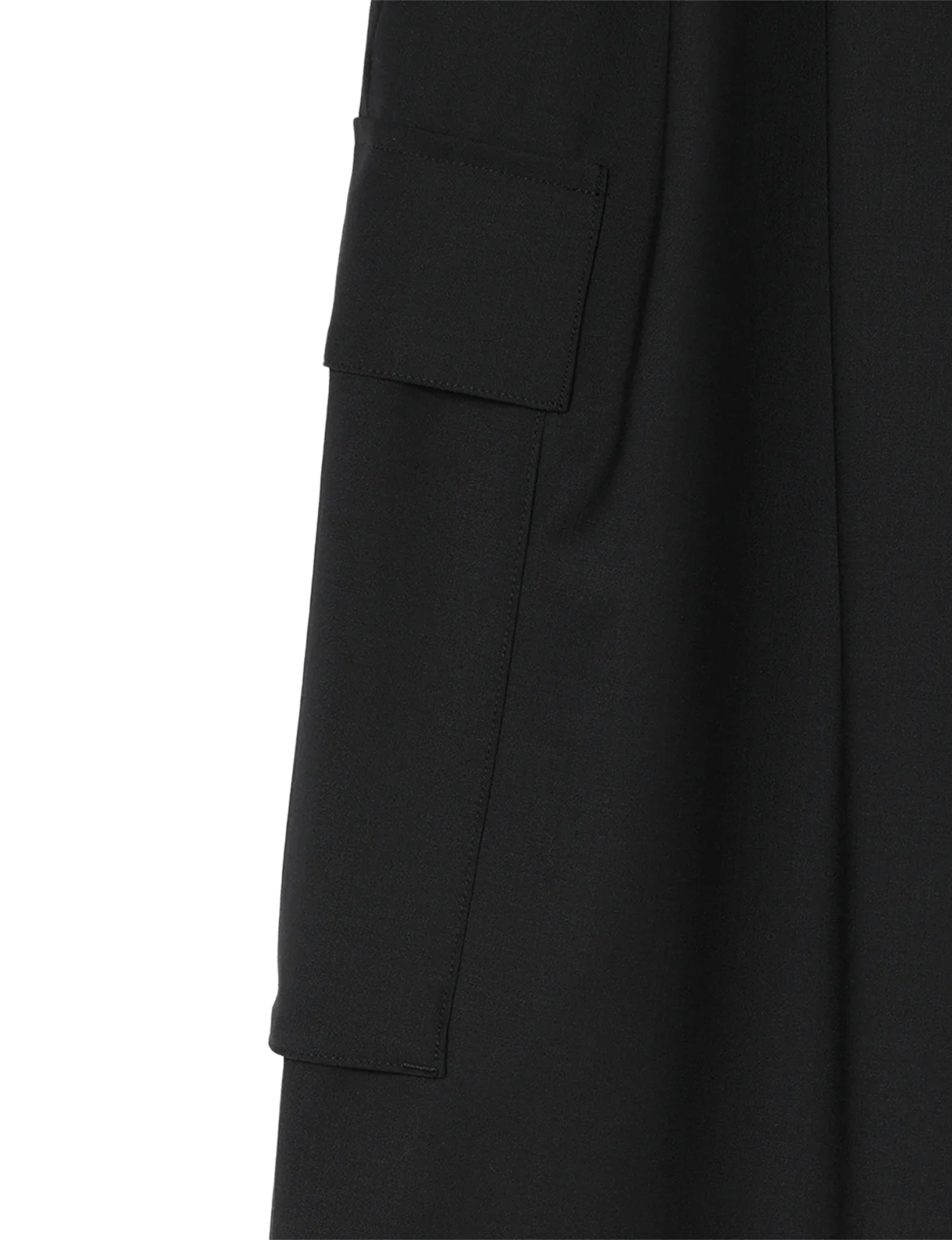 Wide Cargo Shorts / gray stripe