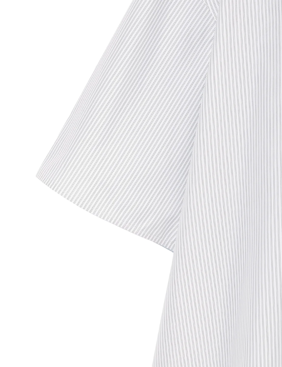 Flare Blouse / mix stripe