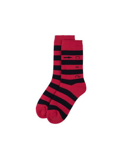 →C.2 STRIPE SOCKS