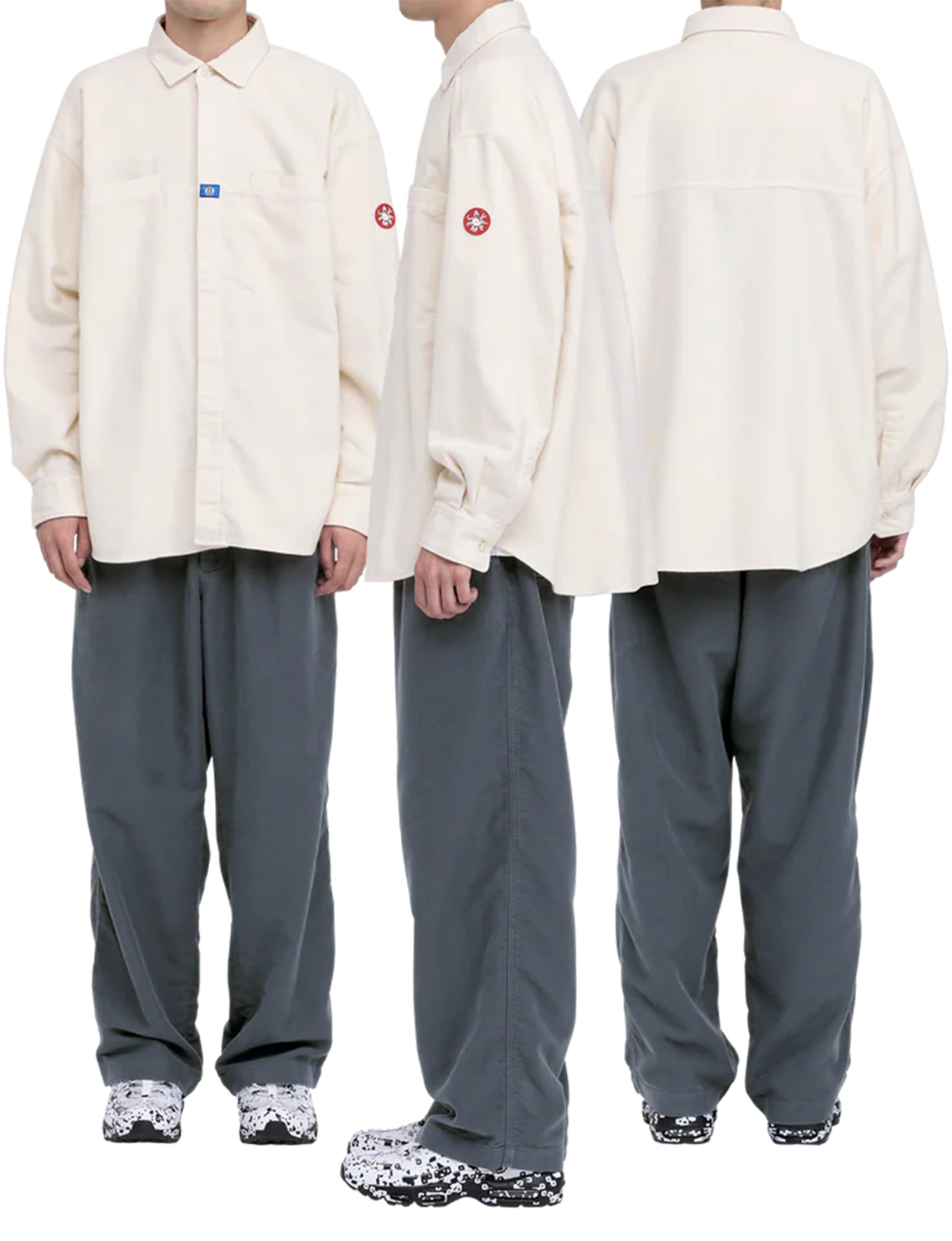 BRUSHED COTTON COMFORT PANTS