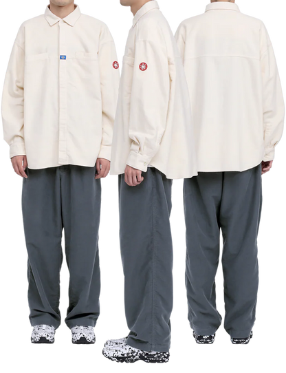 BRUSHED COTTON COMFORT PANTS