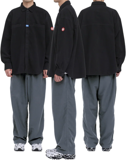 BRUSHED COTTON DESIGN BIG SHIRT