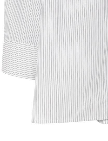 ROMAN / Midsize Shirt / sax stripe