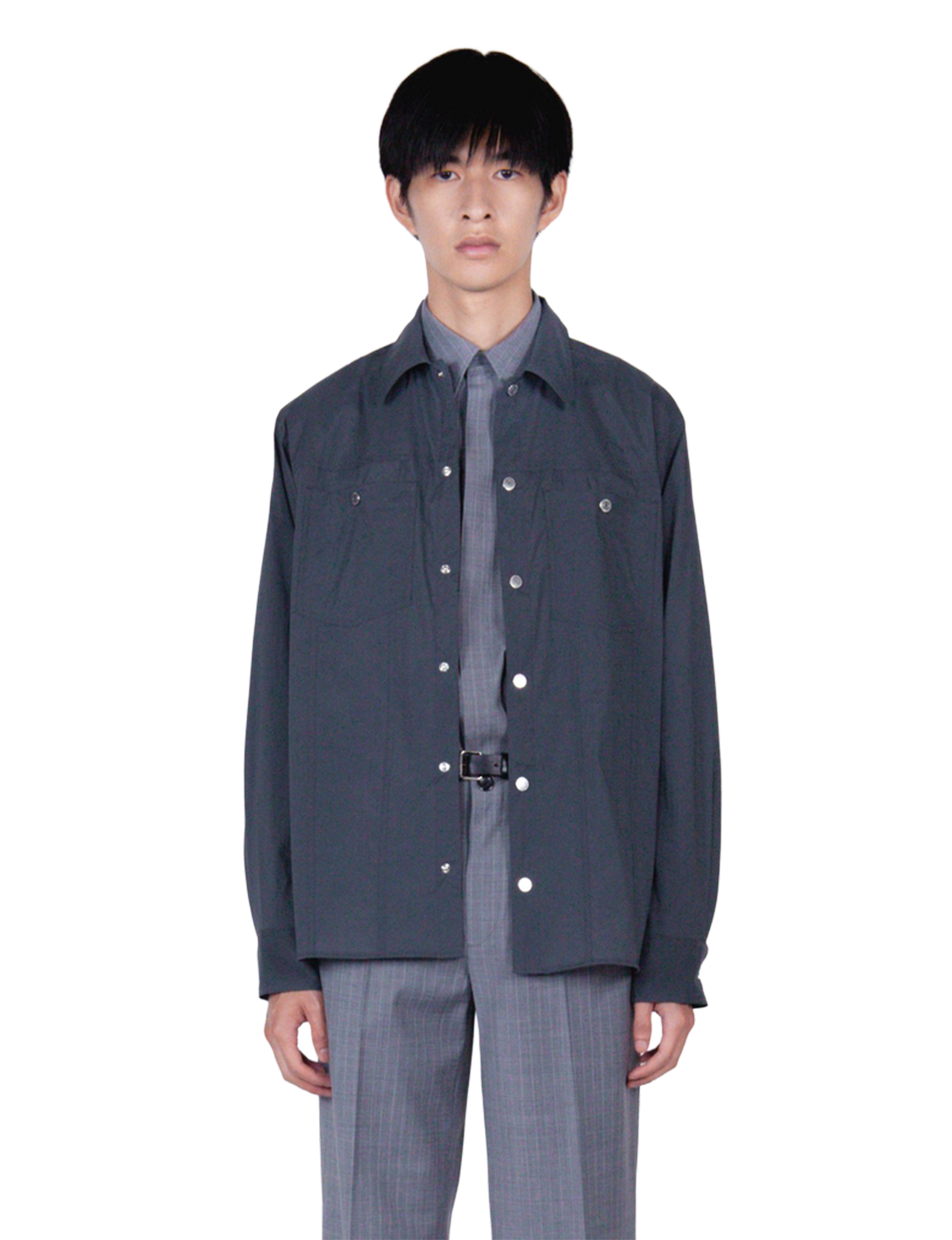 th products(ティーエイチプロダクト) 2026ss シャツ グレー 通販