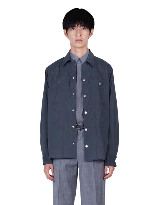 th products(ティーエイチプロダクト) 2026ss シャツ グレー 通販