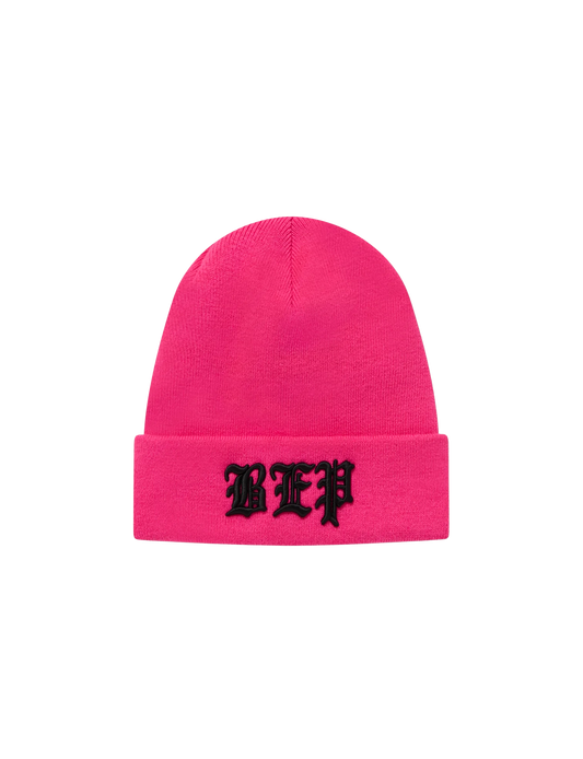 3 LETTER OE BEANIE