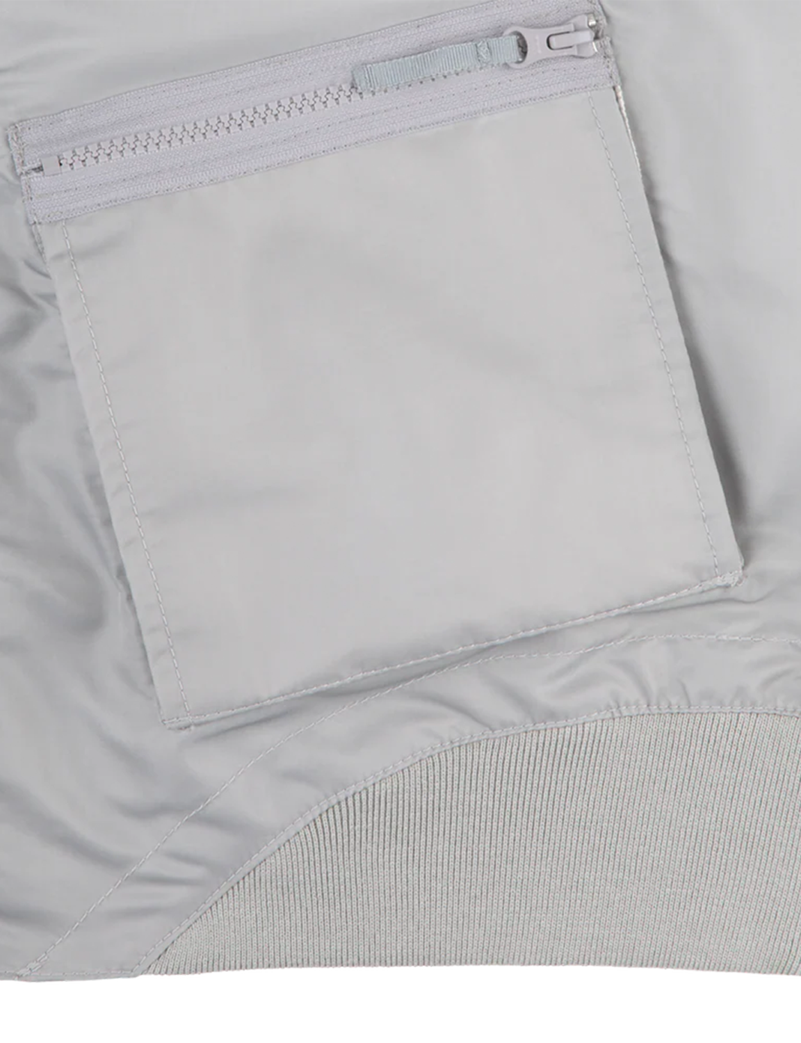 DESIGN NYLON ZIP JACKET