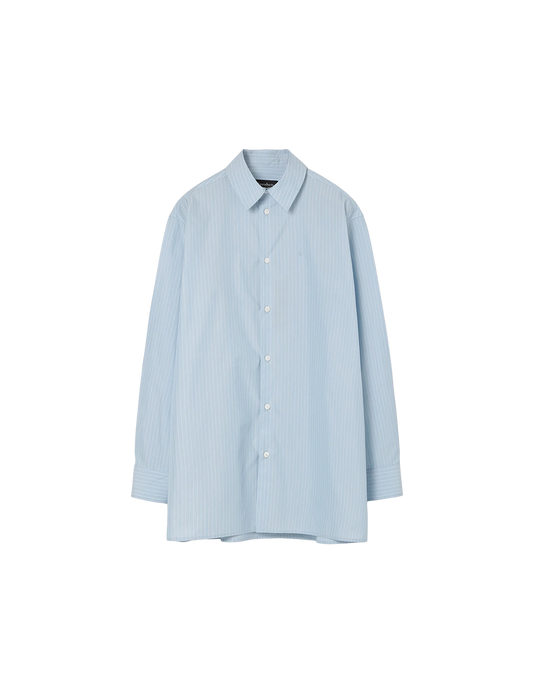 ROMAN / Midsize Shirt / sax stripe