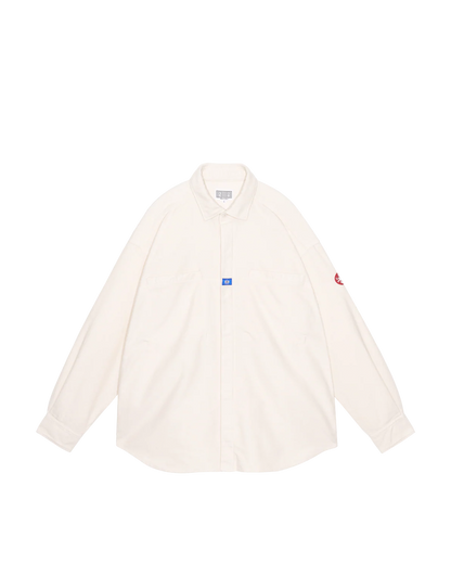 BRUSHED COTTON DESIGN BIG SHIRT