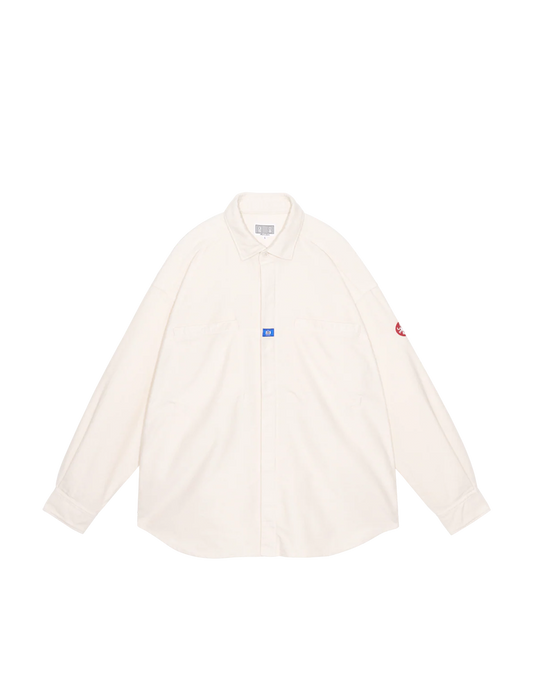 BRUSHED COTTON DESIGN BIG SHIRT