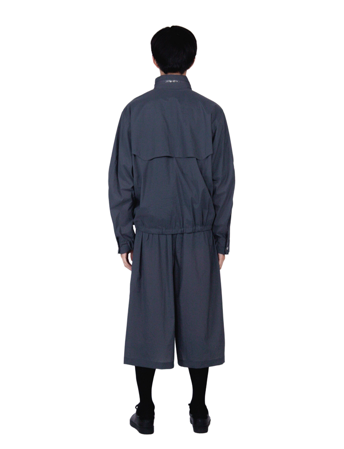 Cap Shoulder Blouson / gray