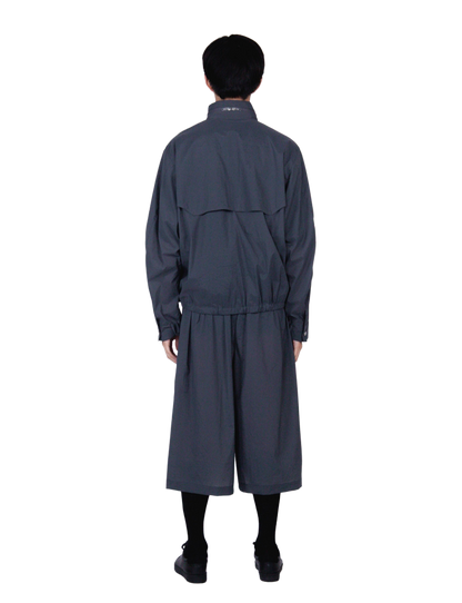 Cap Shoulder Blouson / gray