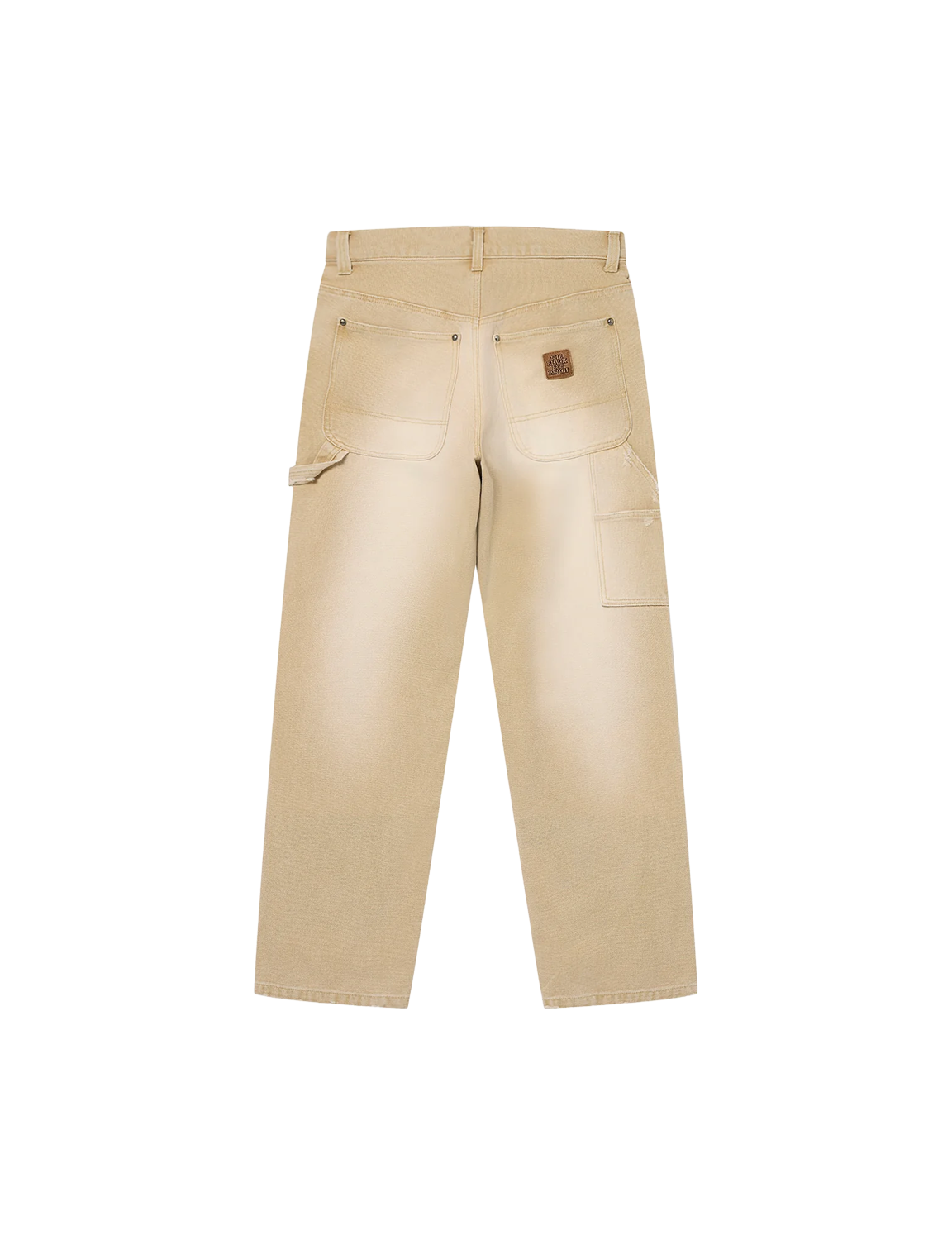 OG LEATHER PATCHED WASHED PAINTER PANTS