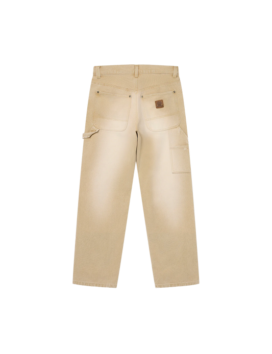 OG LEATHER PATCHED WASHED PAINTER PANTS