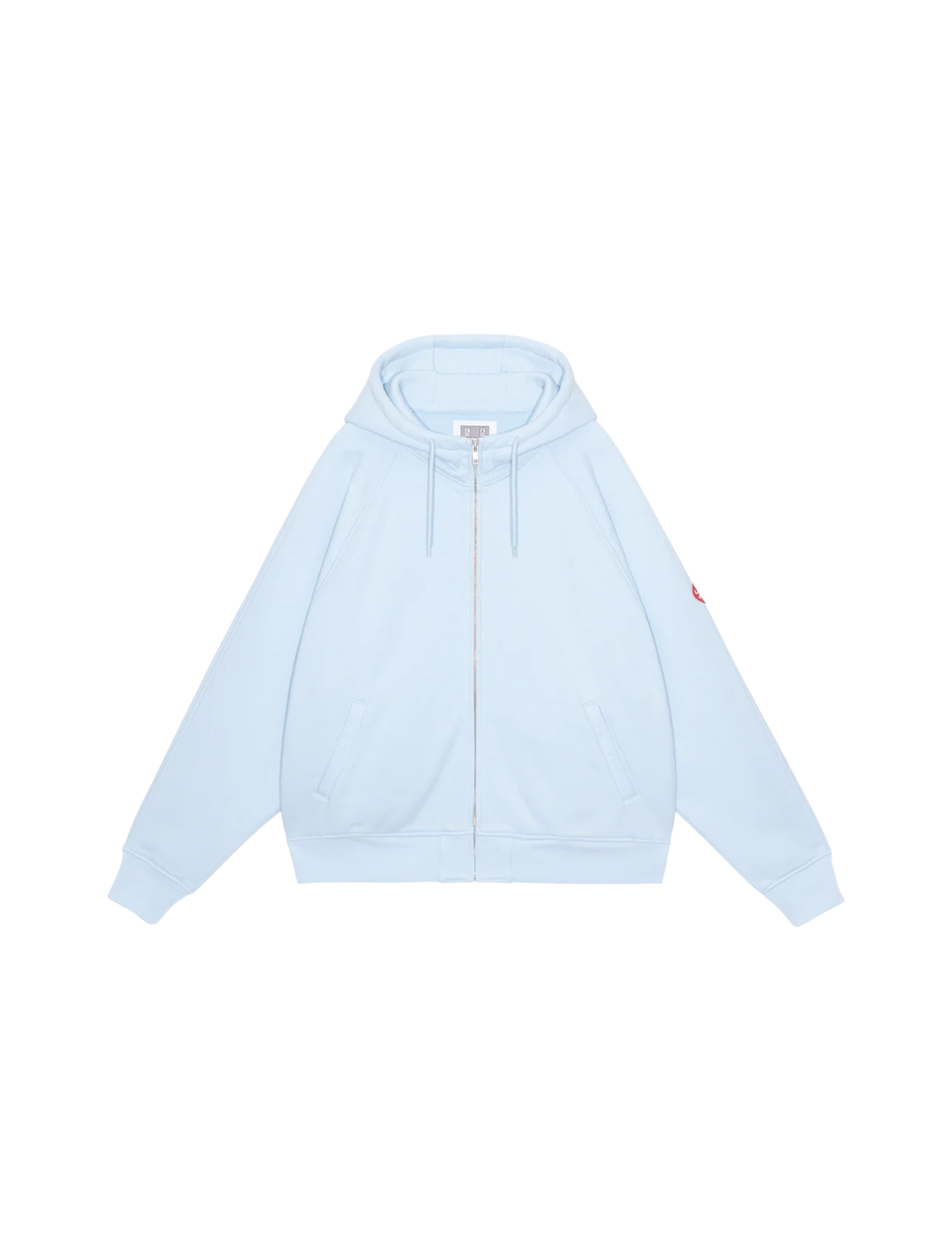 SOLID BIG HEAVY ZIP HOODY