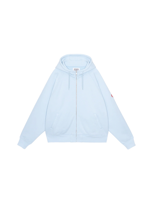 SOLID BIG HEAVY ZIP HOODY