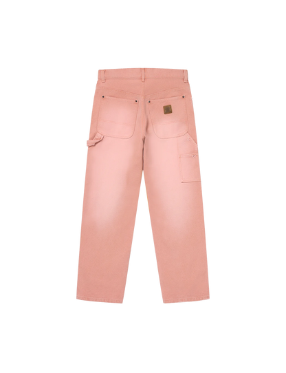 OG LEATHER PATCHED WASHED PAINTER PANTS