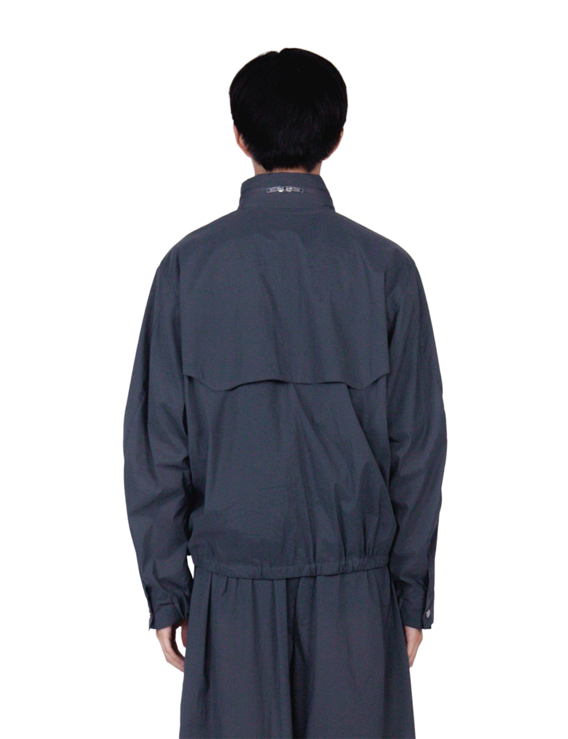 Cap Shoulder Blouson / gray
