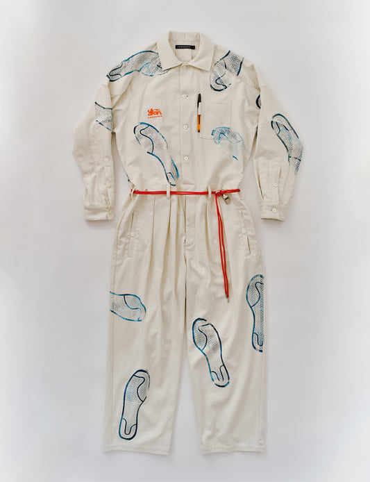 WORKER-MAN ATHLETE JUMPSUIT