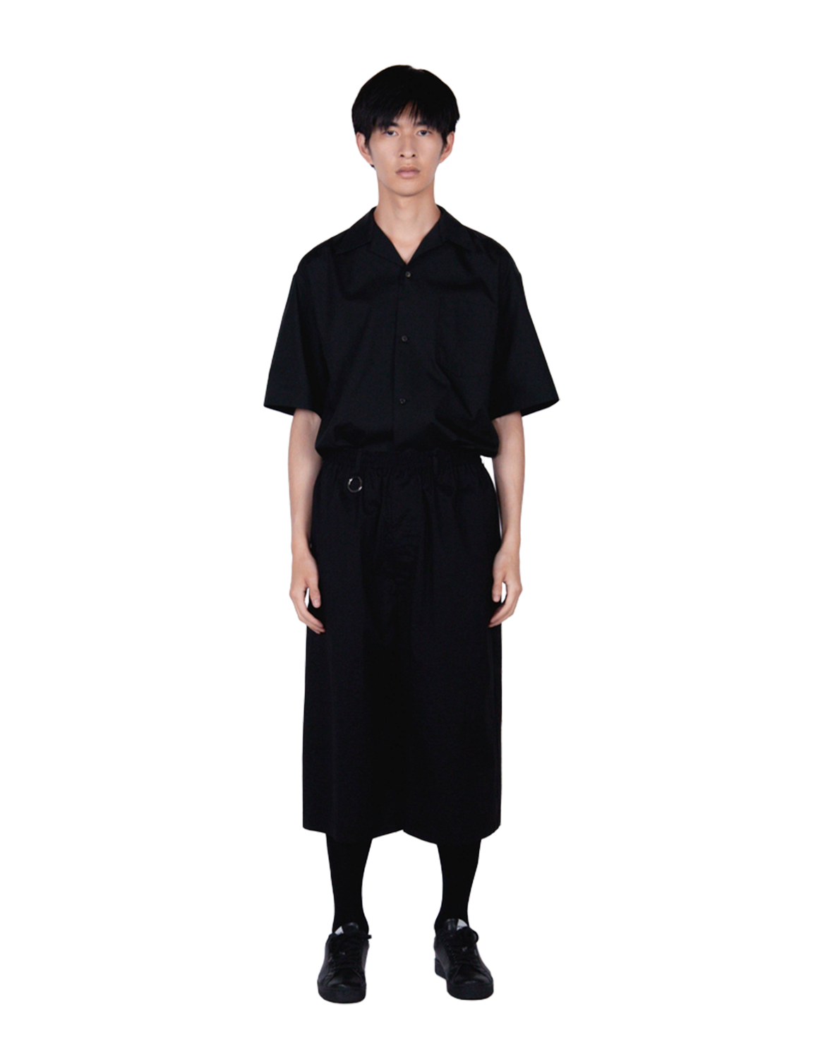 Volume Wide Shorts / black