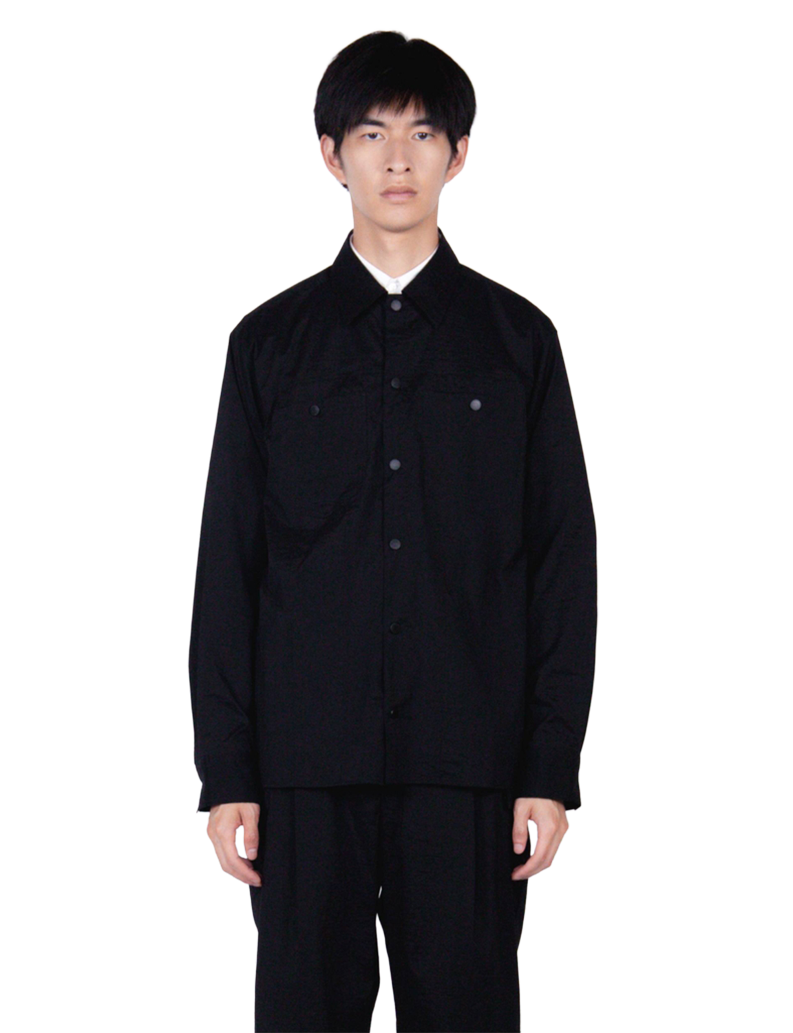 3rd Detailed Shirt / black