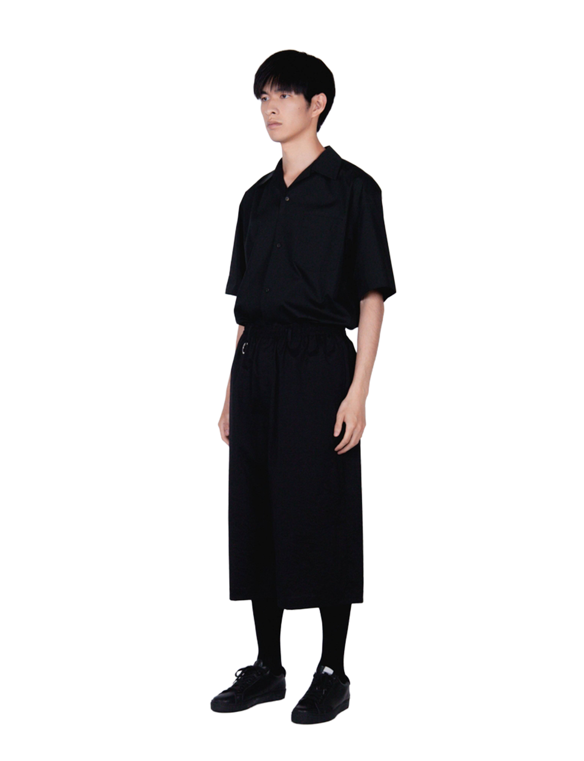 Volume Wide Shorts / black