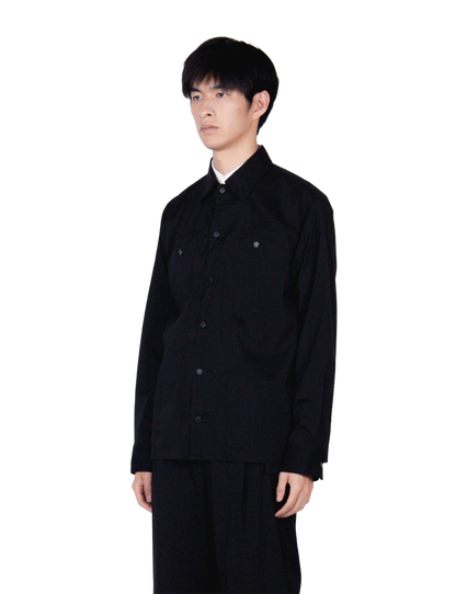 3rd Detailed Shirt / black