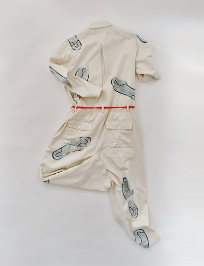 WORKER-MAN ATHLETE JUMPSUIT
