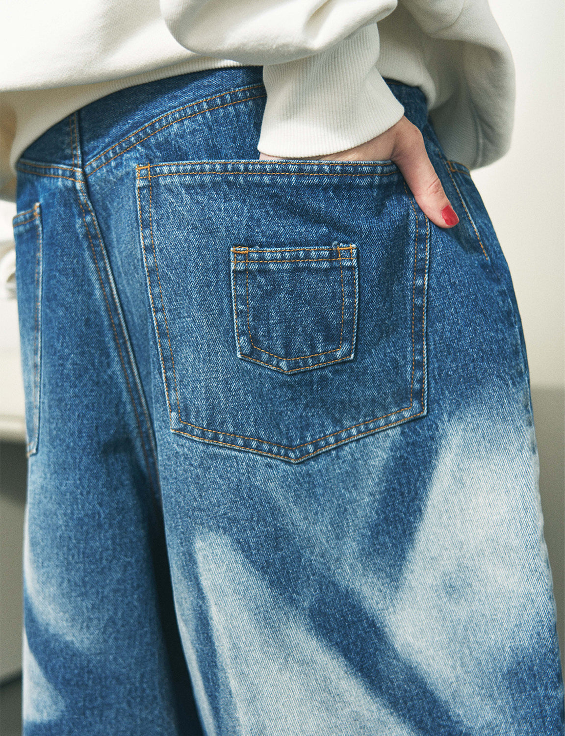 6 POCKET DENIM SHORTS LAZER