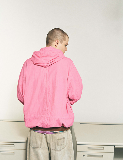 CRUSHED NYLON FULL PACK JACKET