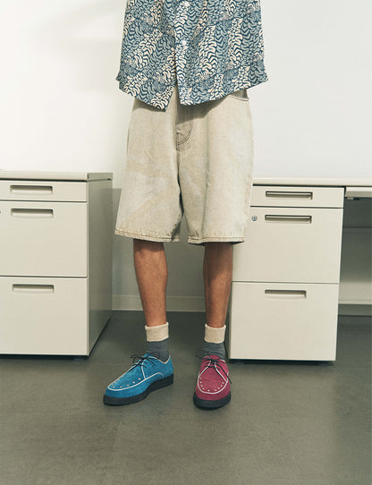 6 POCKET DENIM SHORTS LAZER