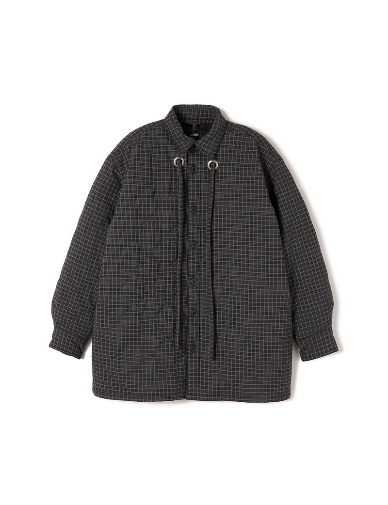 padded jacket / gray