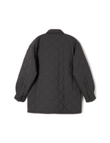 padded jacket / gray