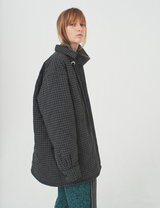 padded jacket / gray