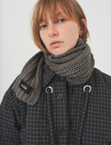 padded jacket / gray