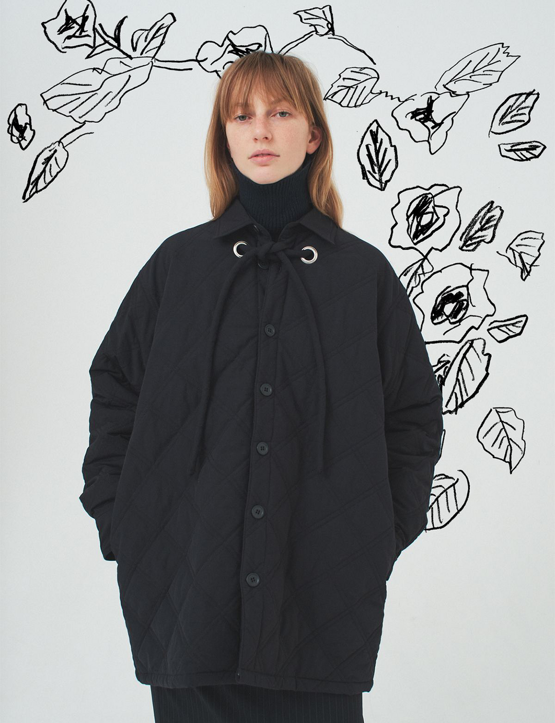 soduk - padded jacket / black – The Contemporary Fix Kyoto