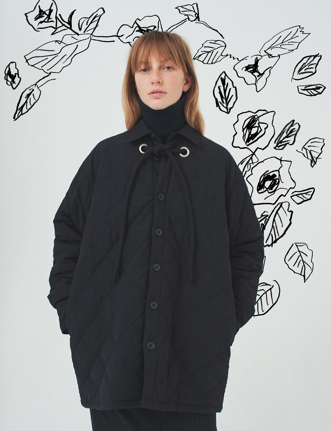 soduk スドーク multipleways boa jacket/black