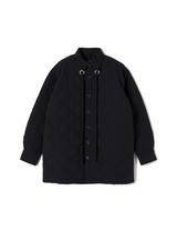padded jacket / black
