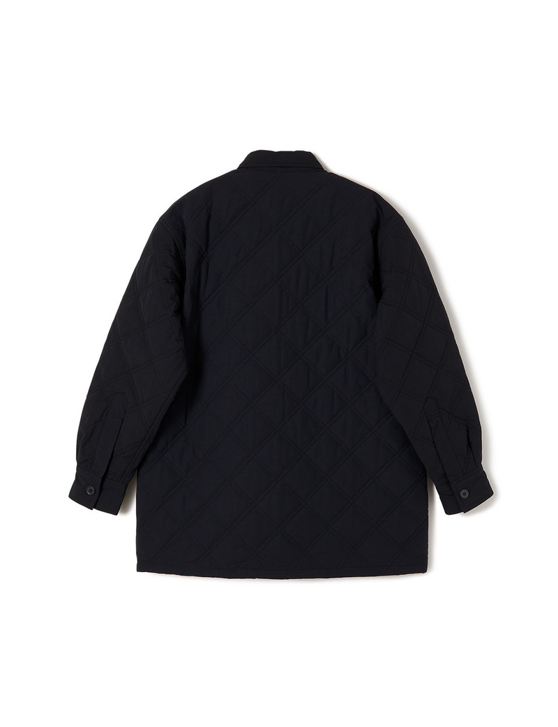 padded jacket / black